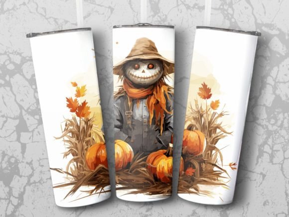20oz Autumn Tumbler Tapered Straight Graphics