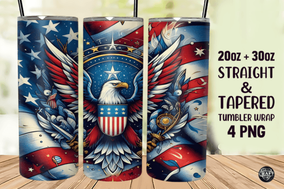 4th of July Tumbler Wrap Graphics for Tumbler Wraps