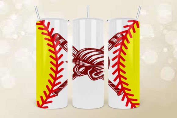 Baseball and Softball Tumbler Graphics for Crafts