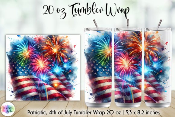 Independence Day Graphics for Tumbler Wraps Review
