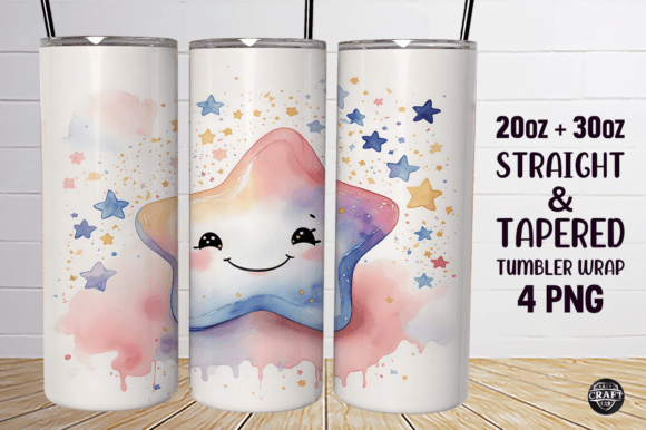 Watercolor Stars That Feel Like a Gentle Night Sky